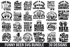 Funny Beer SVG Bundle - Funny Beer SVG Design - Funny Beer Product Image 1