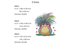 Funny Birds Embroidery Design - Machine Embroidery Patterns Product Image 2