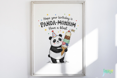 Funny Birthday Animals PNG Clipart Bundle Product Image 3