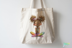 Funny Birthday Party Girl Clipart Product Image 4