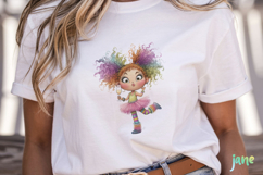 Funny Birthday Party Girl Clipart Product Image 2