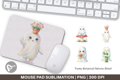 Botanical Ghost Mouse Pad Product Image 1