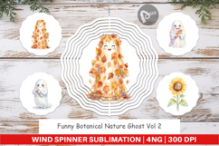 Botanical Ghost Wind Spinner Product Image 1