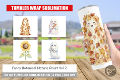 Botanical Ghost Tumbler Product Image 1