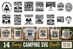 Funny Camping SVG Bundle Product Image 1