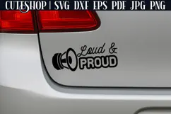 Bumper Sticker SVG - Car Sticker SVG | Funny Car Decal SVG Product Image 2