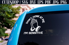 Bumper Sticker SVG - Car Sticker SVG | Funny Car Decal SVG Product Image 2