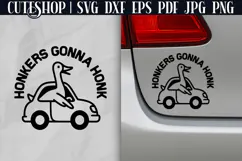 Bumper Sticker SVG - Car Sticker SVG | Funny Car Decal SVG Product Image 1