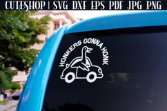 Bumper Sticker SVG - Car Sticker SVG | Funny Car Decal SVG Product Image 2