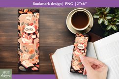 Funny Cat bookmark, Cat bookmark printable, book crafts Product Image 1