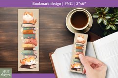 Funny bookmark, Cat bookmark printable, humor book crafts Product Image 1