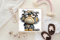 Whimsical Funny Cat Clipart Product Image 3