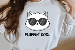 Funny cat Fluffin cool png Product Image 2