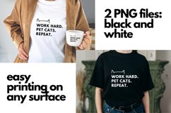 Funny Cat Saying PNG - Cat Mom Funny Shirt Design Product Image 2