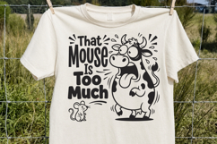 Funny Cow SVG Sarcastic Funny PNG Product Image 2