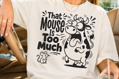 Funny Cow SVG Sarcastic Funny PNG Product Image 3