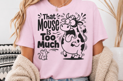 Funny Cow SVG Sarcastic Funny PNG Product Image 5