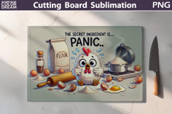 Funny Chicken Cutting Board | Kitchen Cutting Board Product Image 4