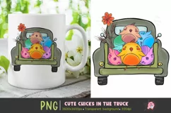 Funny Chicken Design , Chicks Png, Farm Animals Png, Farm House Truck