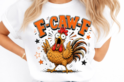 Funny Chicken Sublimation PNG Product Image 3