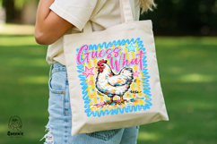 Guess What Chicken Butt Joke Funny Farm Retro Sublimation Product Image 2