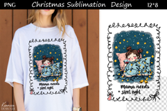Funny Cozy Christmas Quotes|T Shirt Sublimation Product Image 1
