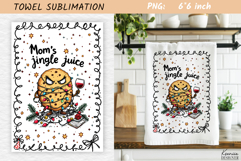 Christmas Towel Sublimation|Funny Holiday Quotes Product Image 1