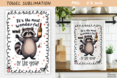 Christmas Towel Sublimation|Funny Holiday Quotes Product Image 1