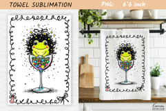 Christmas Towel Sublimation|Funny Holiday Quotes Product Image 1