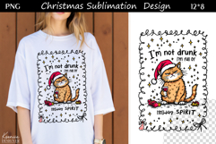 Funny Cozy Christmas Quotes|Trendy T Shirt Sublimation|Cat Product Image 1