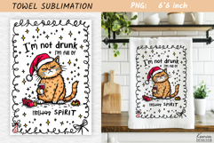 Christmas Towel Sublimation|Funny Holiday Quotes Product Image 1