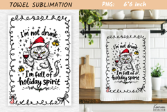 Christmas Towel Sublimation|Funny Holiday Quotes Product Image 1