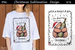 Funny Cozy Christmas Quotes|Trendy T Shirt Sublimation|Bear Product Image 1