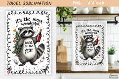 Christmas Towel Sublimation|Funny Holiday Quotes Product Image 1