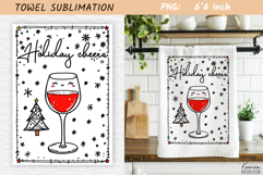 Christmas Towel Sublimation|Funny Holiday Quotes Product Image 1