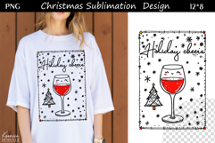 Funny Cozy Christmas Quote|Trendy T Shirt Sublimation|Cheers Product Image 1