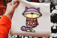 Funny Christmas Animals Clipart Product Image 2