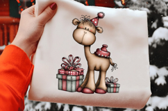 Funny Christmas Camels Clipart Product Image 2