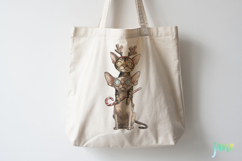 Funny Christmas Cats Clipart Product Image 4