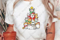 Funny Christmas Cats Png Product Image 2