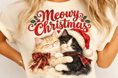 Funny Christmas Cats, Santa Cat PNG Product Image 4