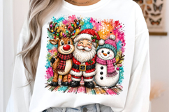 Funny Christmas Character PNG Product Image 2