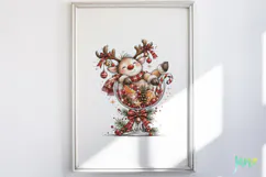 Funny Christmas Cocktail Clipart Product Image 2