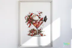 Funny Christmas Cocktail Clipart Product Image 2