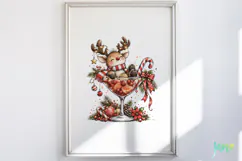 Funny Christmas Cocktail Clipart Product Image 2