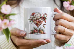 Funny Christmas Cocktail Clipart Product Image 4