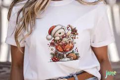 Funny Christmas Cocktail Clipart Product Image 5