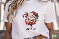 Funny Christmas Cocktail Clipart Product Image 5