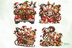 Funny Christmas Cow Product Image 1