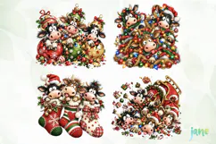 Funny Christmas Cow Product Image 1